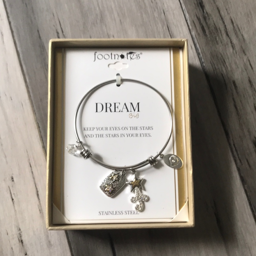 Footnotes bracelet